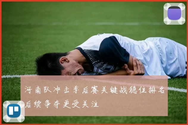 河南队冲击季后赛关键战稳住排名后续争夺更受关注
